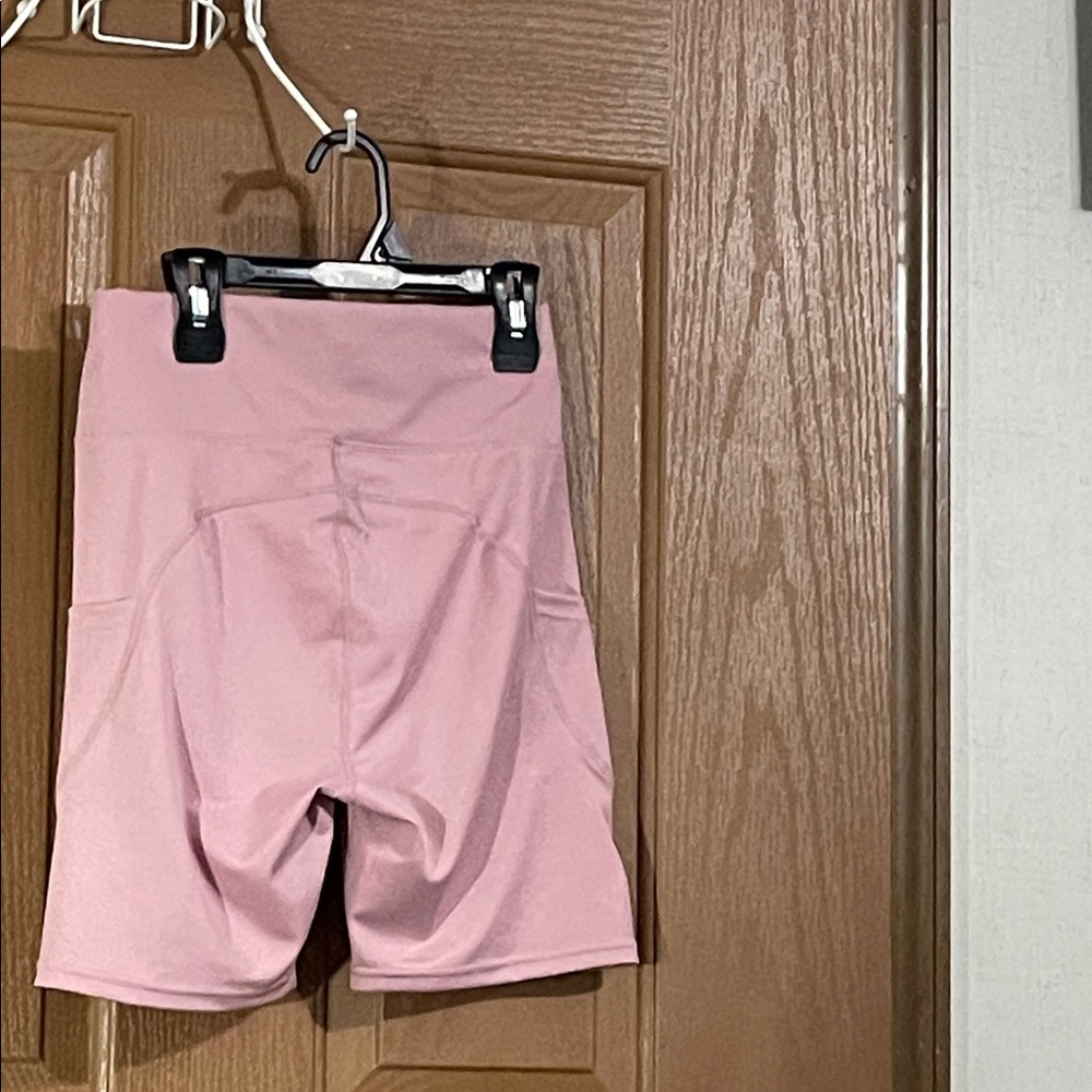 Blush Pink Women's Bike Shorts